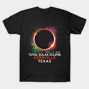 Kerrville Texas Totality Total Solar Eclipse April 8 2024 T-Shirt